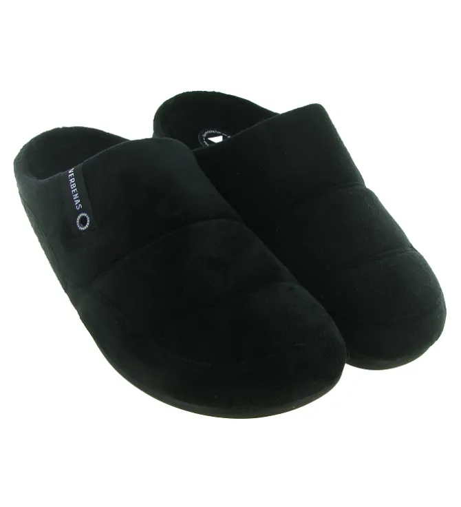 chaussons et pantoufles - Mules Sabots - homme - Synthétique - Noir - Verbenas