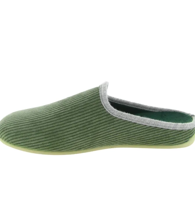 chaussons et pantoufles - Mules Sabots - homme - Synthétique - Vert - La maison de l espadrille