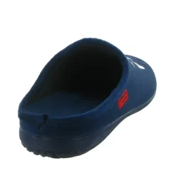 chaussons et pantoufles - Mules Sabots - homme - Synthétique - Bleu Marine - La maison de l espadrille