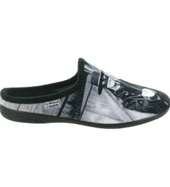 chaussons et pantoufles - Mules Sabots - homme - Synthétique - Noir - La maison de l espadrille