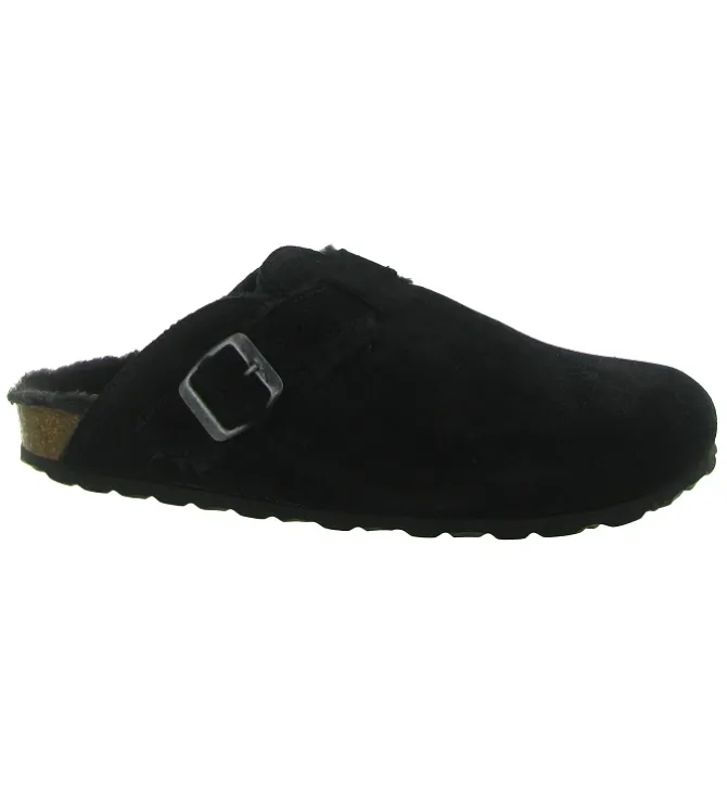 chaussons et pantoufles - Mules Sabots - homme - Synthétique - Noir - La maison de l espadrille