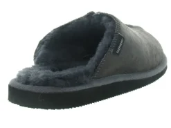 chaussons et pantoufles - Mules Sabots - homme - Nubuck - Anthracite - Shepherd of sweden ab