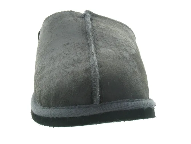 chaussons et pantoufles - Mules Sabots - homme - Nubuck - Anthracite - Shepherd of sweden ab