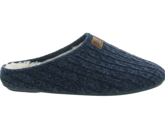 chaussons et pantoufles - Mules Sabots - homme - Synthétique - Bleu Marine - Maison armando