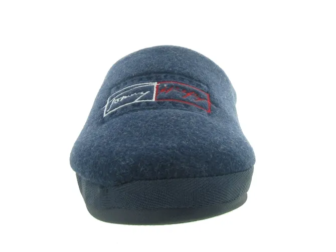chaussons et pantoufles - Mules Sabots - homme - Synthétique - Bleu - Tommy hilfiger
