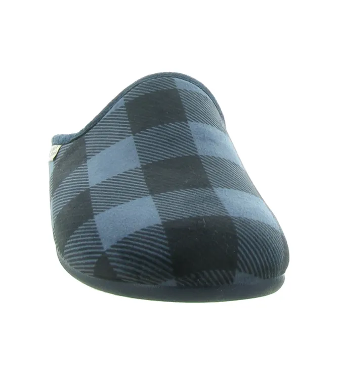 chaussons et pantoufles - Mules Sabots - homme - Synthétique - Bleu Marine - La maison de l espadrille