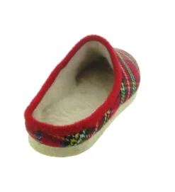 chaussons et pantoufles - Mules Sabots - homme - Synthétique - Rouge - Chiceasy