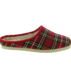 chaussons et pantoufles - Mules Sabots - homme - Synthétique - Rouge - Chiceasy