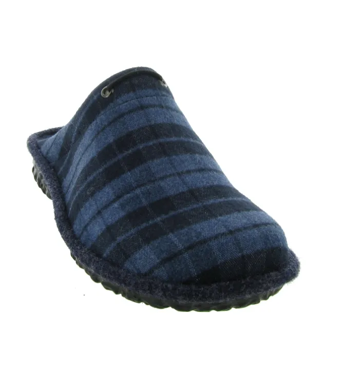 chaussons et pantoufles - Mules Sabots - homme - Toile - Bleu - Westland