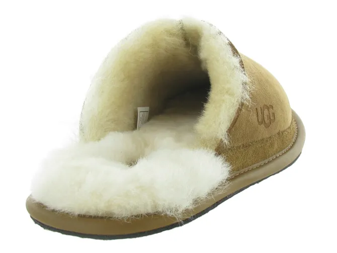 chaussons et pantoufles - Mules Sabots - homme - Nubuck - Chestnut - Ugg australia