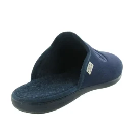 chaussons et pantoufles - Mules Sabots - homme - Synthétique - Bleu Marine - La maison de l espadrille