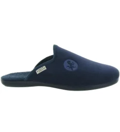 chaussons et pantoufles - Mules Sabots - homme - Synthétique - Bleu Marine - La maison de l espadrille