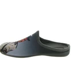 chaussons et pantoufles - Mules Sabots - homme - Toile - Gris - La maison de l espadrille