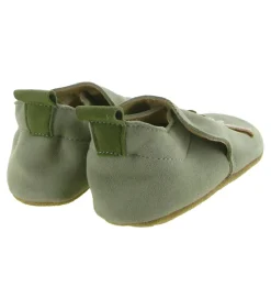 chaussons et pantoufles - Semelle souple - bebe garcon - Synthétique - Kaki - Bellamy