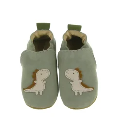 chaussons et pantoufles - Semelle souple - bebe garcon - Synthétique - Kaki - Bellamy