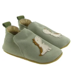 chaussons et pantoufles - Semelle souple - bebe garcon - Synthétique - Kaki - Bellamy