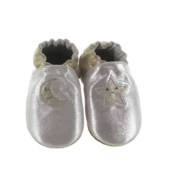 chaussons et pantoufles - Semelle souple - bebe fille - Cuir - Rose - Robeez