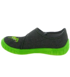 chaussons et pantoufles - Semelle souple - bebe garcon - Synthétique - Noir - Superfit