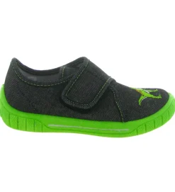 chaussons et pantoufles - Semelle souple - bebe garcon - Synthétique - Noir - Superfit