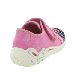 chaussons et pantoufles - Semelle souple - bebe fille - Synthétique - Rose - Superfit