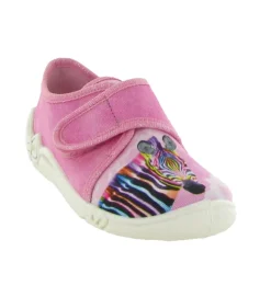 chaussons et pantoufles - Semelle souple - bebe fille - Synthétique - Rose - Superfit