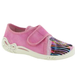 chaussons et pantoufles - Semelle souple - bebe fille - Synthétique - Rose - Superfit
