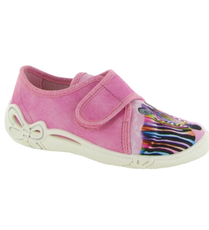 chaussons et pantoufles - Semelle souple - bebe fille - Synthétique - Rose - Superfit