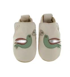 chaussons et pantoufles - Semelle souple - bebe fille - - Beige - Easy peasy