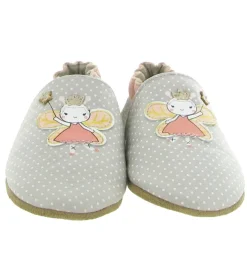 chaussons et pantoufles - Semelle souple - bebe fille - - Gris - Robeez