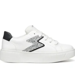 chaussures a lacets - Chaussures à lacets - junior fille - Synthétique - Glitter - Paillettes - Geox