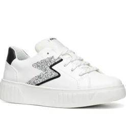 chaussures a lacets - Chaussures à lacets - junior fille - Synthétique - Glitter - Paillettes - Geox