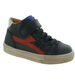chaussures a lacets - Chaussures à lacets - junior garcon - Cuir - Bleu Marine - Babybotte
