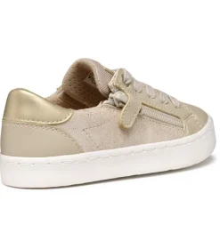 chaussures a lacets - Chaussures à lacets - junior fille - Synthétique - Or - Geox