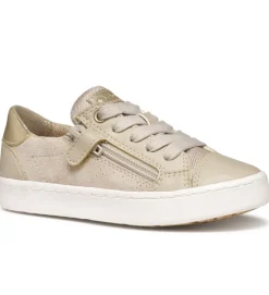 chaussures a lacets - Chaussures à lacets - junior fille - Synthétique - Or - Geox