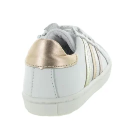 chaussures a lacets - Chaussures à lacets - junior fille - Cuir - Blanc - Bellamy