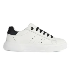 chaussures a lacets - Chaussures à lacets - junior fille - Synthétique - Blanc - Geox
