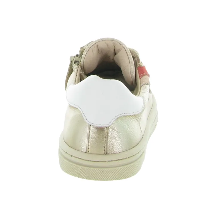 chaussures a lacets - Chaussures à lacets - junior fille - Cuir - Beige - Babybotte