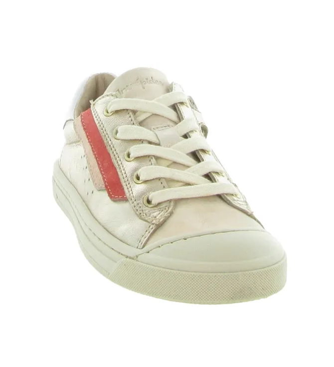 chaussures a lacets - Chaussures à lacets - junior fille - Cuir - Beige - Babybotte