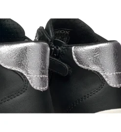 chaussures a lacets - Chaussures à lacets - junior fille - Synthétique - Noir - Geox