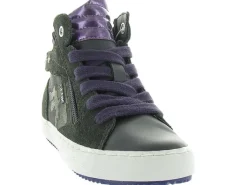 chaussures a lacets - Chaussures à lacets - junior fille - Nubuck - Gris - Geox