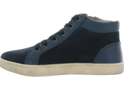 chaussures a lacets - Chaussures à lacets - junior fille - Cuir - Bleu Marine - Kickers