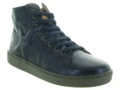 chaussures a lacets - Chaussures à lacets - junior fille - Cuir - Bleu Marine - Bisgaard