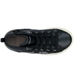 chaussures a lacets - Chaussures à lacets - junior fille - Synthétique - Noir - Geox