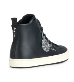 chaussures a lacets - Chaussures à lacets - junior fille - Synthétique - Noir - Geox