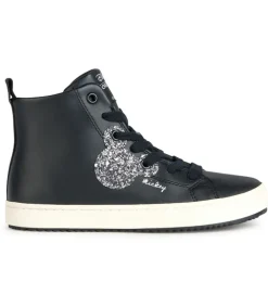 chaussures a lacets - Chaussures à lacets - junior fille - Synthétique - Noir - Geox