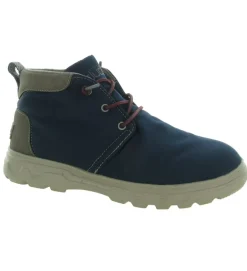 chaussures a lacets - Confort et décontracté - homme - Synthétique - Bleu - Hey dude