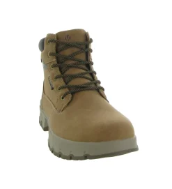 chaussures a lacets - Confort et décontracté - homme - Synthétique - Camel - Kimberfeel