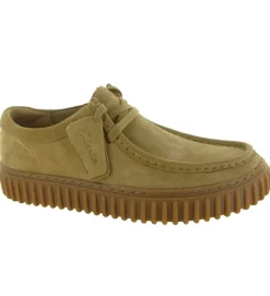 chaussures a lacets - Confort et décontracté - homme - Cuir - Beige - Clarks