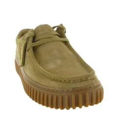 chaussures a lacets - Confort et décontracté - homme - Cuir - Beige - Clarks