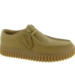 chaussures a lacets - Confort et décontracté - homme - Cuir - Beige - Clarks